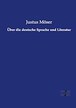 Über die deutsche Sprache und Literatur