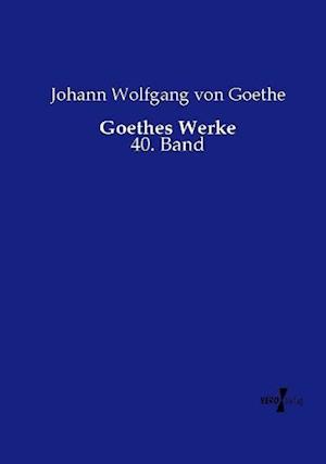 Goethes Werke