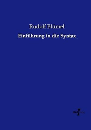 Einführung in die Syntax