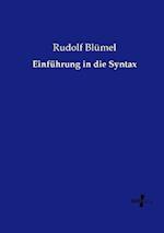 Einführung in die Syntax