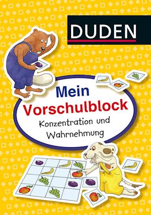 Mein Vorschulblock: Konzentration und Wahrnehmung