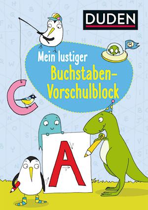 Mein lustiger Buchstaben-Vorschulblock