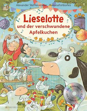 Lieselotte und der verschwundene Apfelkuchen. Buch mit CD