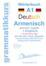 Wörterbuch Deutsch - Armenisch Hajeren Lesu - Englisch Niveau A1