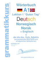 Wörterbuch Deutsch - Norwegisch - Englisch Niveau A1