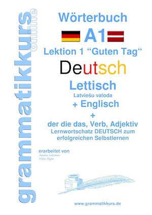 Wörterbuch Deutsch - Lettisch - Englisch Niveau A1