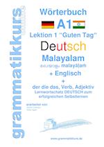 Wörterbuch Deutsch - Malayalam (Indien) - Englisch