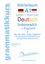 Wörterbuch Deutsch - Indonesisch - Englisch