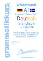 Worterbuch Deutsch - Islandisch - Englisch Niveau A1