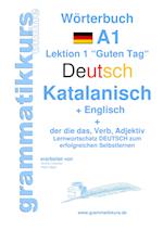Wörterbuch Deutsch - Katalanisch - Englisch Niveau A1