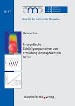 Energetische Schädigungsanalyse von ermüdungsbeanspruchtem Beton.