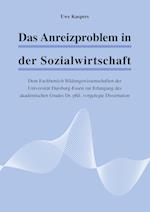 Das Anreizproblem in der Sozialwirtschaft