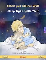 Schlaf gut, kleiner Wolf – Sleep Tight, Little Wolf (Deutsch – Englisch)