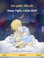 Sov godt, lille ulv – Sleep Tight, Little Wolf (dansk – engelsk)