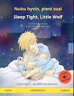 Nuku hyvin, pieni susi - Sleep Tight, Little Wolf (suomi - englanti)