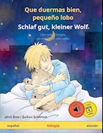 Que duermas bien, pequeño lobo - Schlaf gut, kleiner Wolf (español - alemán)