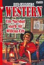 Ein Marshal starb für Willcox-City