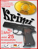 6+3 knisternde Kurzgeschichten - Genre Krimi - 3 Krimis als Zugabe