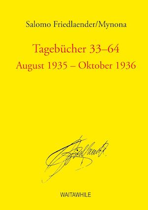 Tagebücher 33 - 64