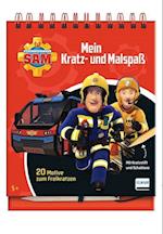 Mein Kratz- und Malspaß - Feuerwehrmann Sam