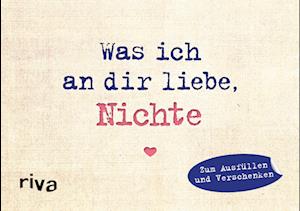 Was ich an dir liebe, Nichte - Miniversion