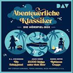 Abenteuerliche Klassiker - Die Hörspiel-Box. Die Schatzinsel, 20.000 Meilen unter dem Meer, Robinson Crusoe