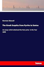 The Greek Sceptics from Pyrrho to Sextus