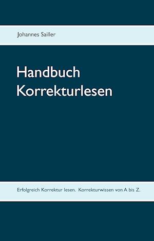 Handbuch Korrekturlesen