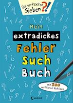 Mein extradickes Fehler-Such-Buch (petrol)