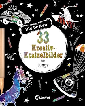 Die besten 33 Kreativ-Kratzelbilder für Jungs