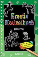 Kreativ-Kratzelbuch: Reiterhof