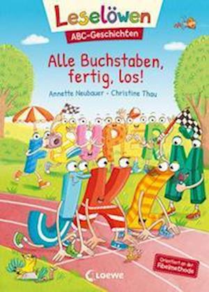 Leselöwen ABC-Geschichten - Alle Buchstaben, fertig, los!