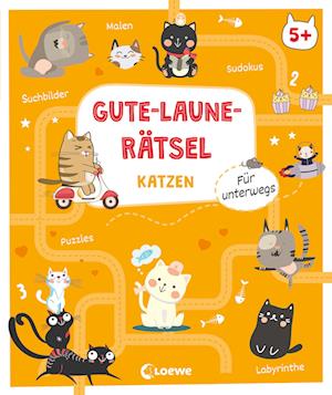 Gute-Laune-Rätsel für unterwegs - Katzen