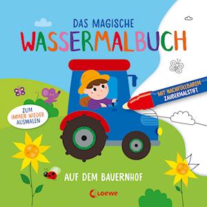 Das magische Wassermalbuch - Auf dem Bauernhof