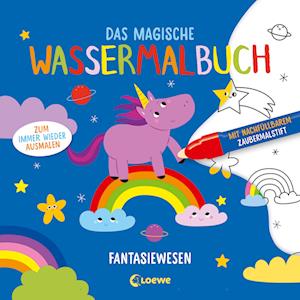 Das magische Wassermalbuch - Fantasiewesen