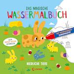 Das magische Wassermalbuch - Niedliche Tiere