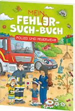 Mein Fehler-Such-Buch - Polizei und Feuerwehr