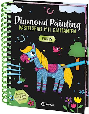 Diamond Painting - Bastelspaß mit Diamanten - Ponys