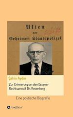 Zur Erinnerung an den Essener Rechtsanwalt Dr. Rosenberg