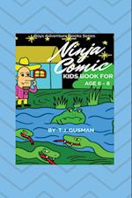 Ninja Comic Kids Book For Age 6 - 8
