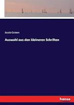 Auswahl aus den kleineren Schriften