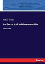 Schriften zur Kritik und Literaturgeschichte