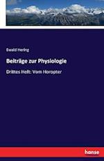 Beiträge zur Physiologie