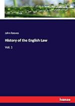 History of the English Law