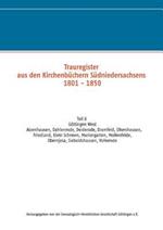 Trauregister Aus Den Kirchenbuchern Sudniedersachsens 1801 - 1850