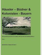 Häusler - Büdner & Kolonisten - Bauern