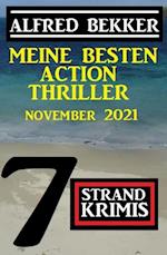 Meine besten Action Thriller November 2021: 7 Strand Krimis