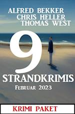 9 Strandkrimis Februar 2023: Krimi Paket