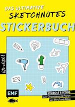 Let's sketch! Das ultimative Sketchnotes-Stickerbuch - Über 600 Sticker: Symbole und Icons zum Organisieren und Planen von Beruf und Alltag