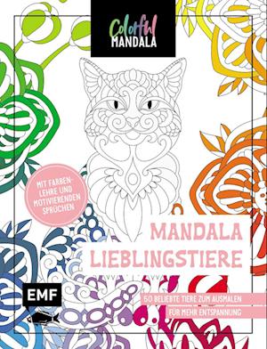 Colorful Mandala - Mandala - Lieblingstiere